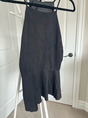 Design Lab Lord & Taylor Black Sleeveless Halter Top